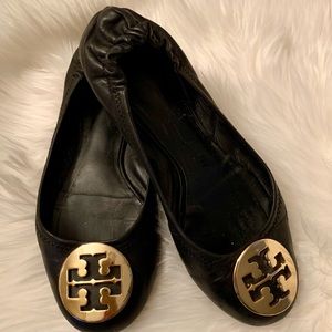 Tory Burch Black Flats - 7